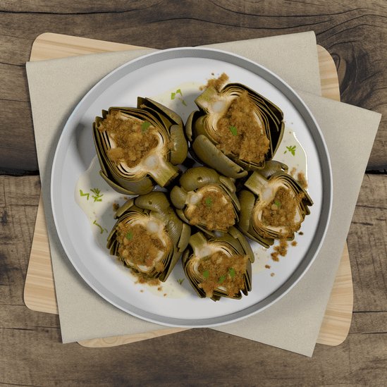 Carciofi alla Romana